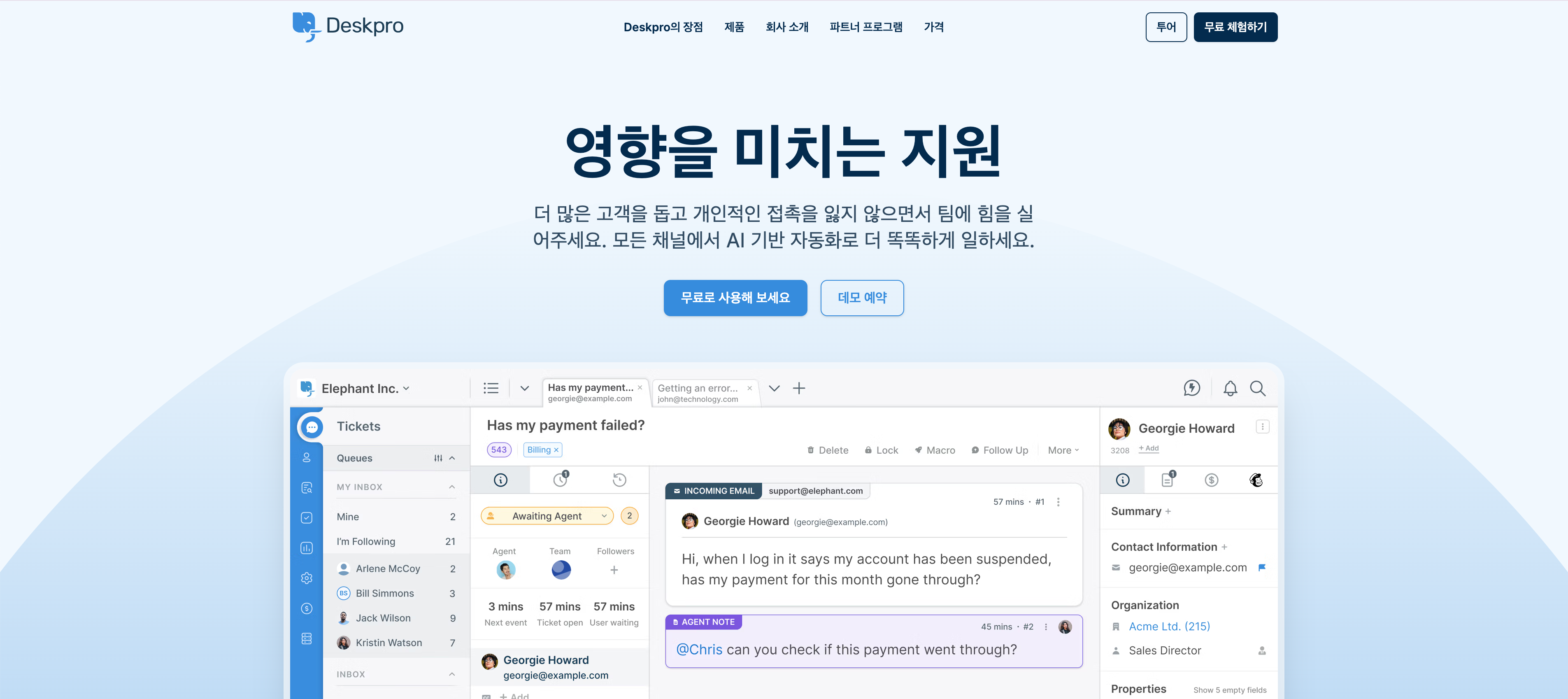 Localised Microsites