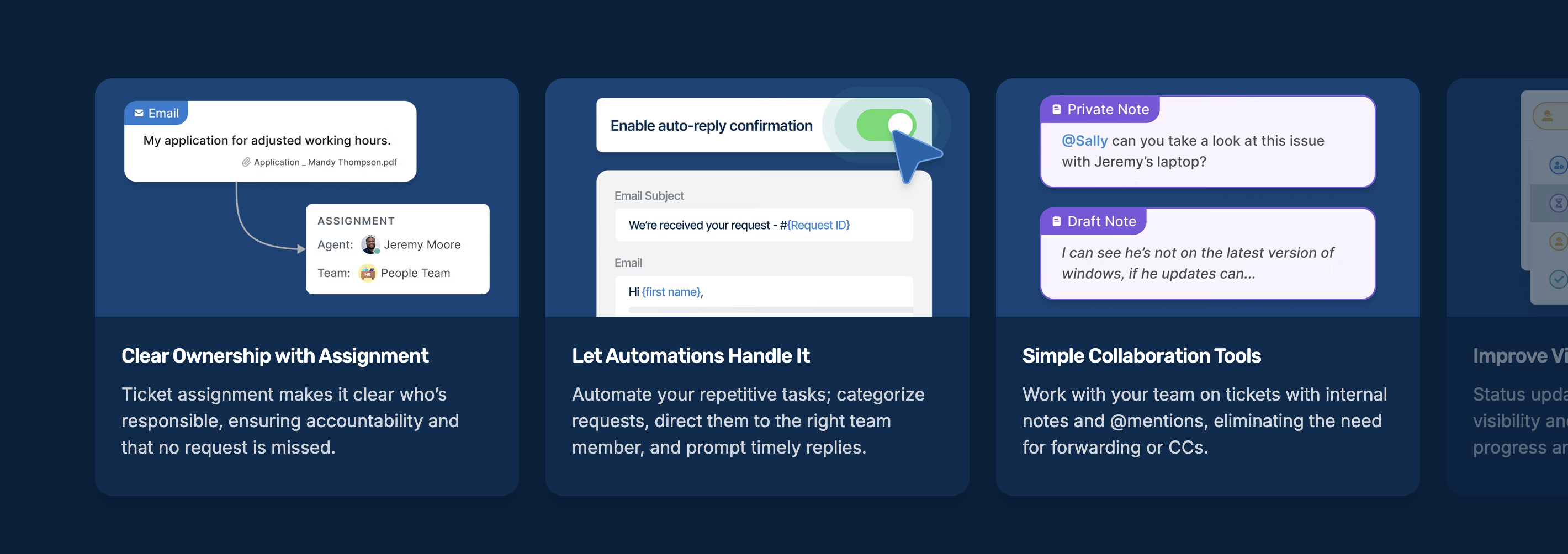 Website Component Design — supporting example